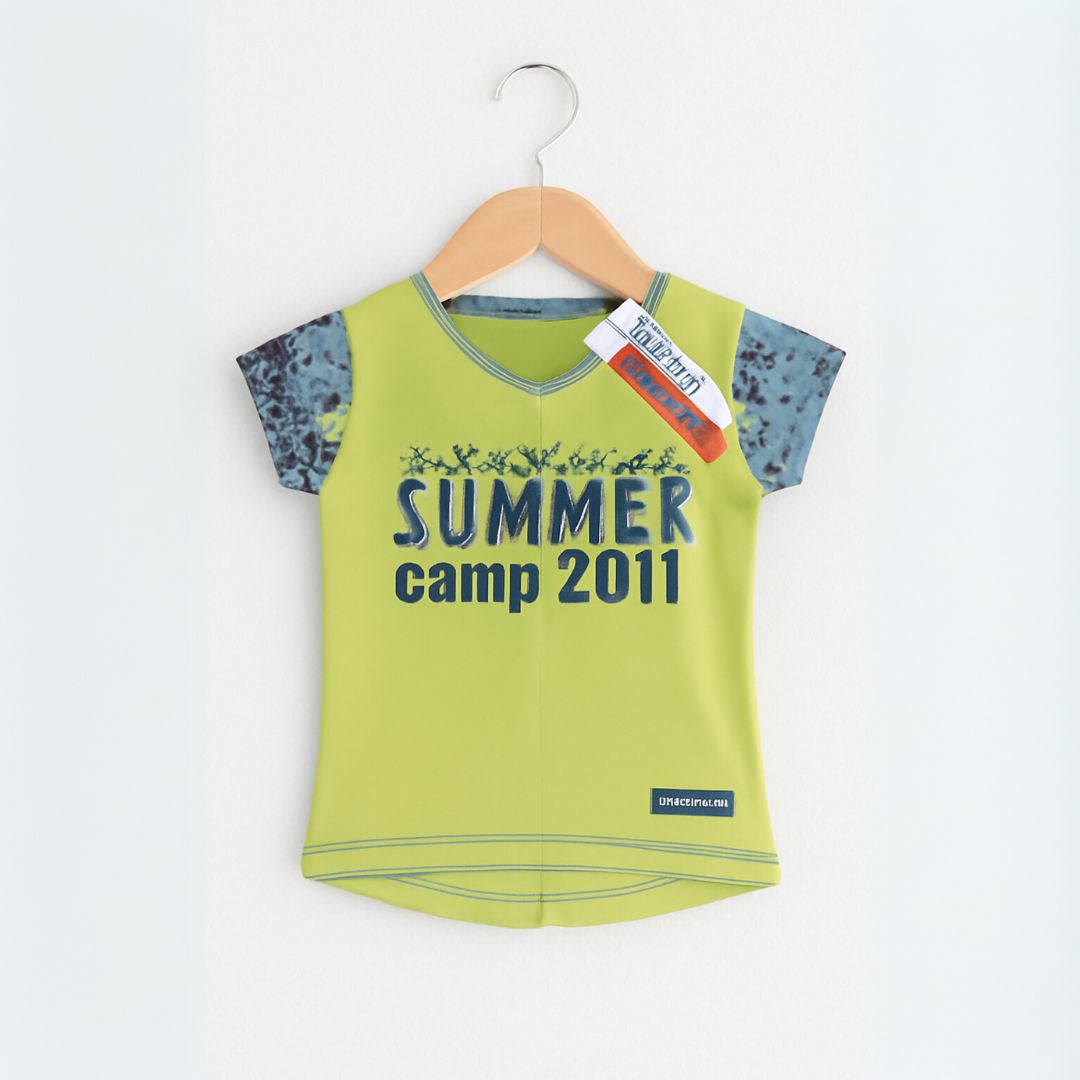 KIDS SUN FLOWER STYLE TEE BY CROSS EDGE