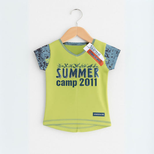 KIDS SUN FLOWER STYLE TEE BY CROSS EDGE