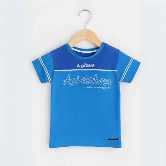 KIDS BLUE SHIRT BY CROSS EDGE