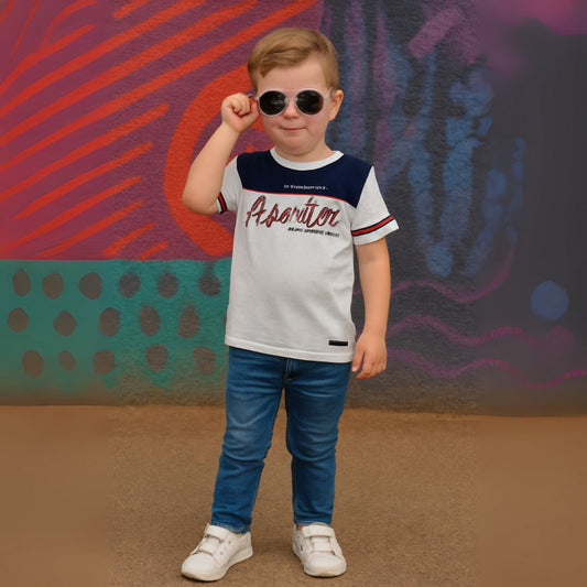 WHITE TEE BY CROSS EDGE