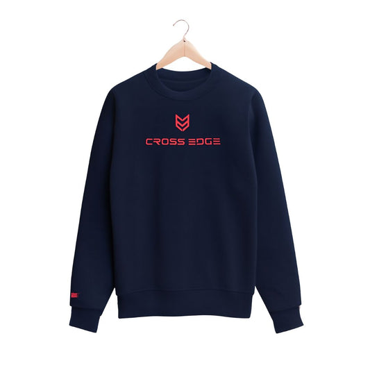 BLUE SWEATSHIRT BY CROSS EDGE