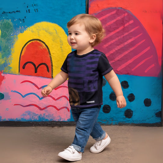 KIDS BLACK BOSS TEE BY CROSS EDGE