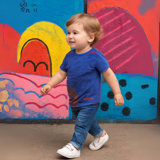KIDS BLUE TEE BY CROSS EDGE